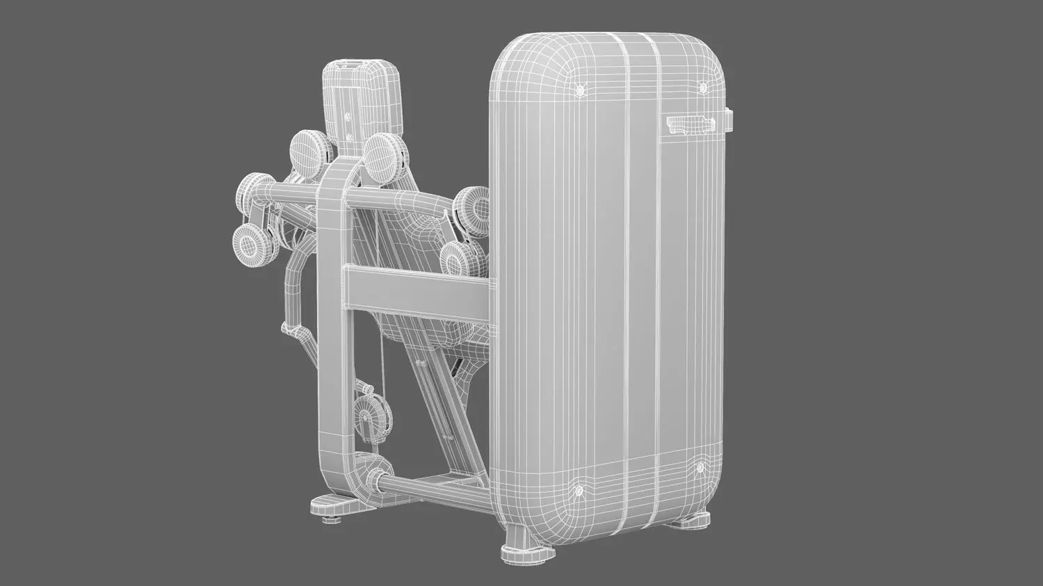 Technogym Artis Arm Curl 3D model_8