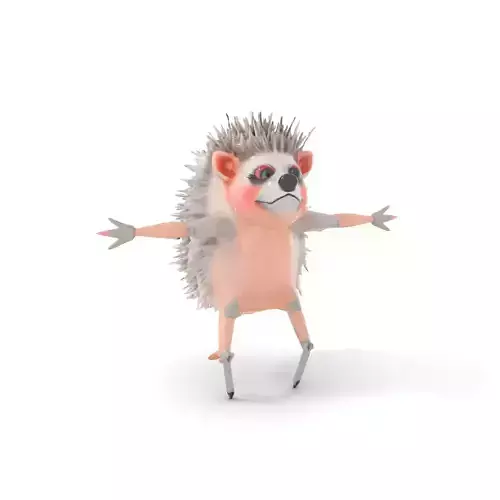 Cute Hedgehog model pack Low-poly 3D model Cute Hedgehog model pack Low-poly 3D model
