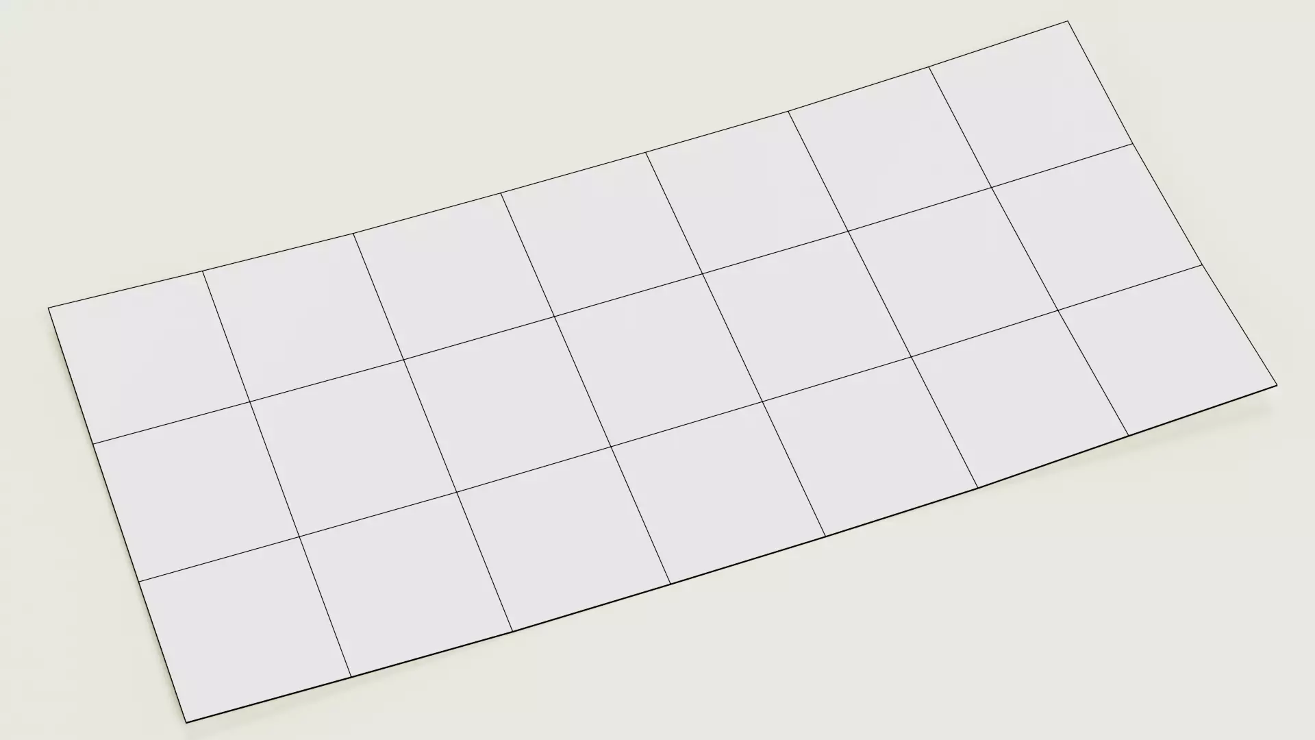 Cartoon Money Bills Set Low-poly 3D model_24