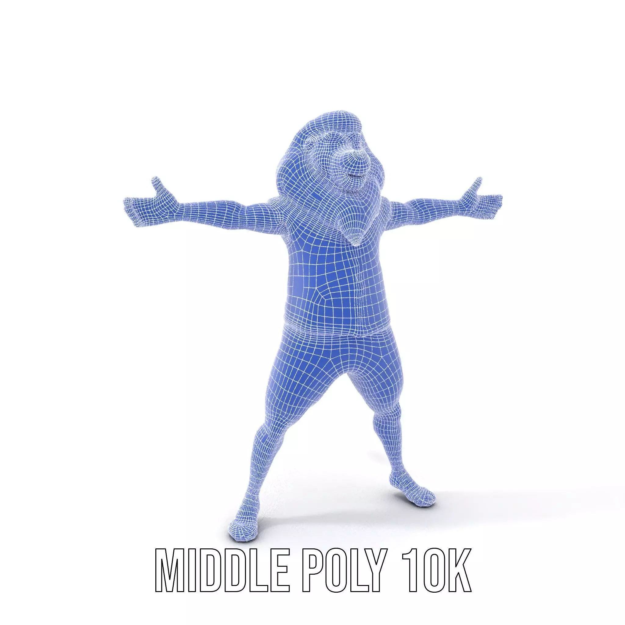 YellowShirted Lion model pack Low-poly 3D model_13