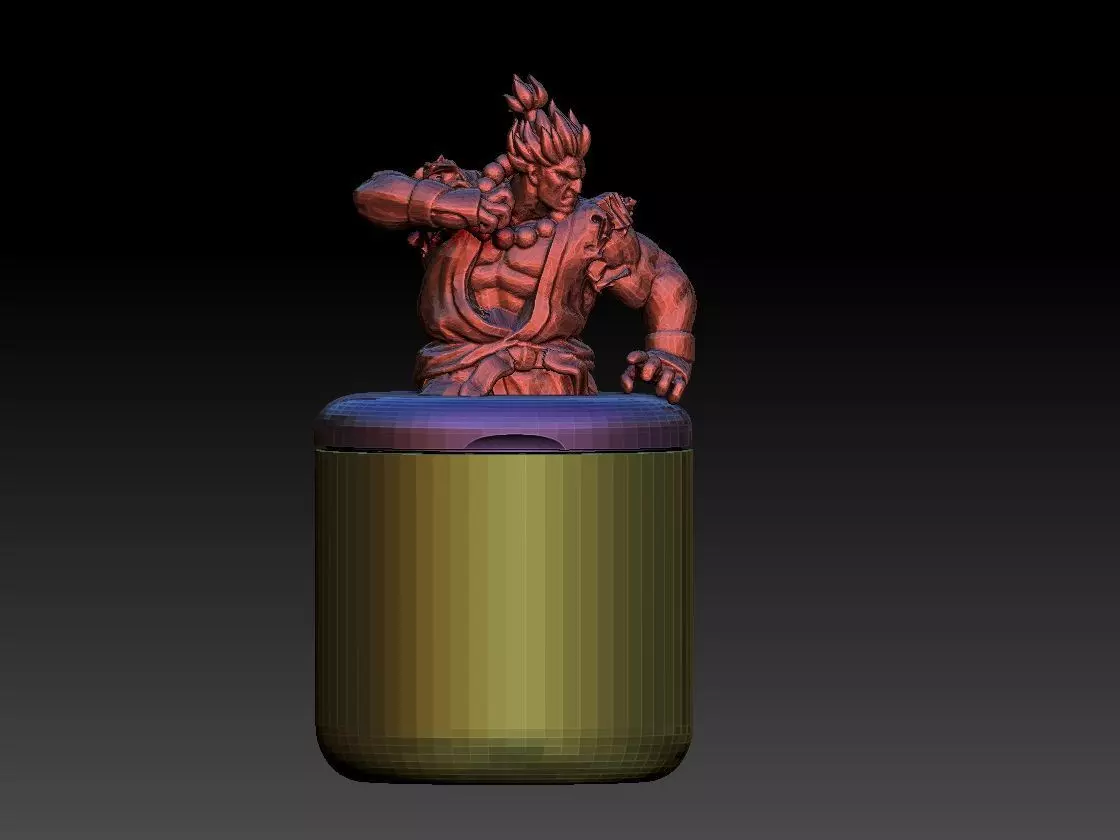 car ashtray for tobacco 3D print model