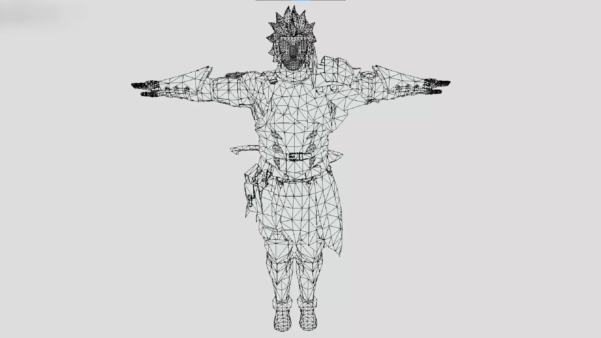 Ransome - Great Baggi Lance - Monster Hunter Riders  Low-poly 3D model_2