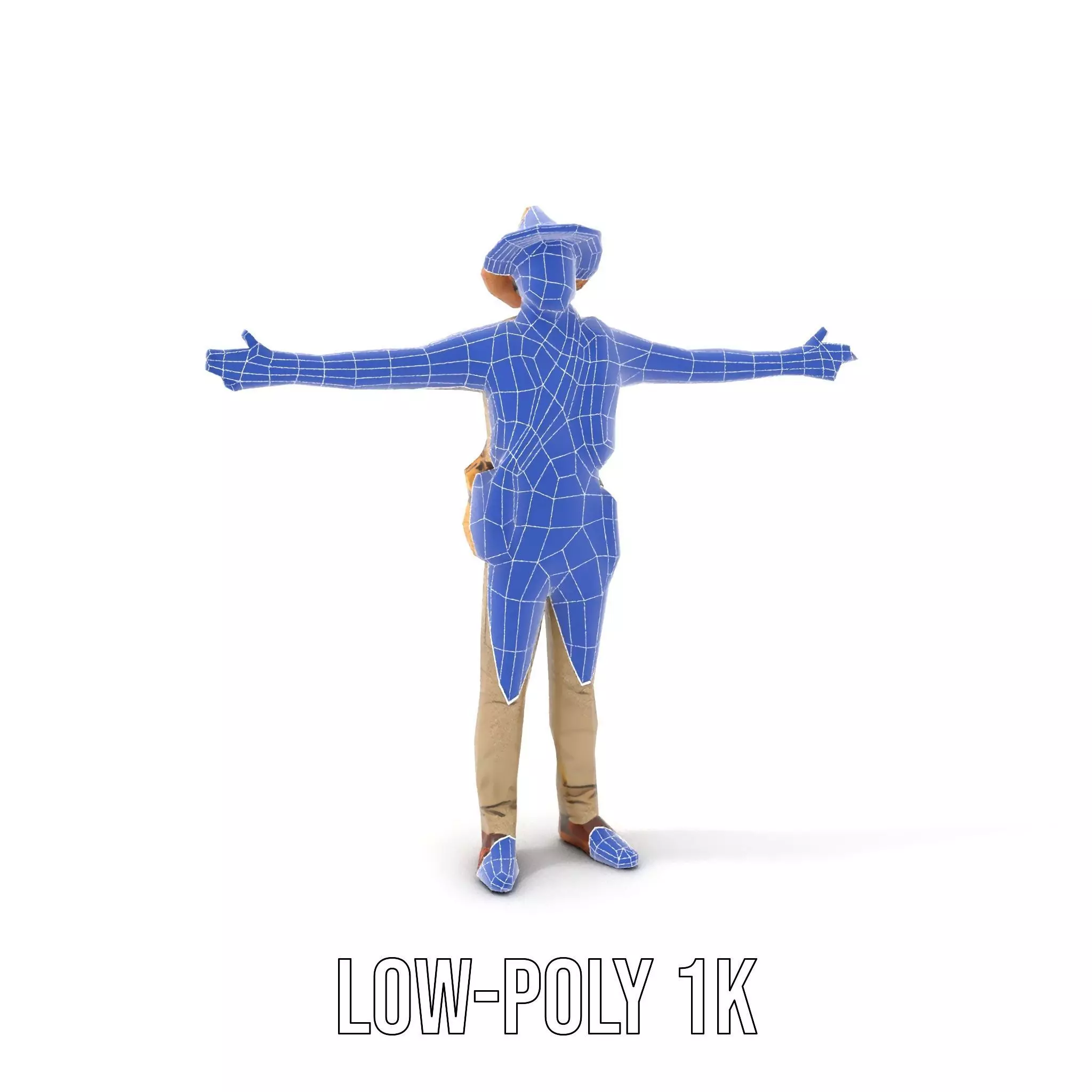 Explorer Outfit model pack Low-poly 3D model_24