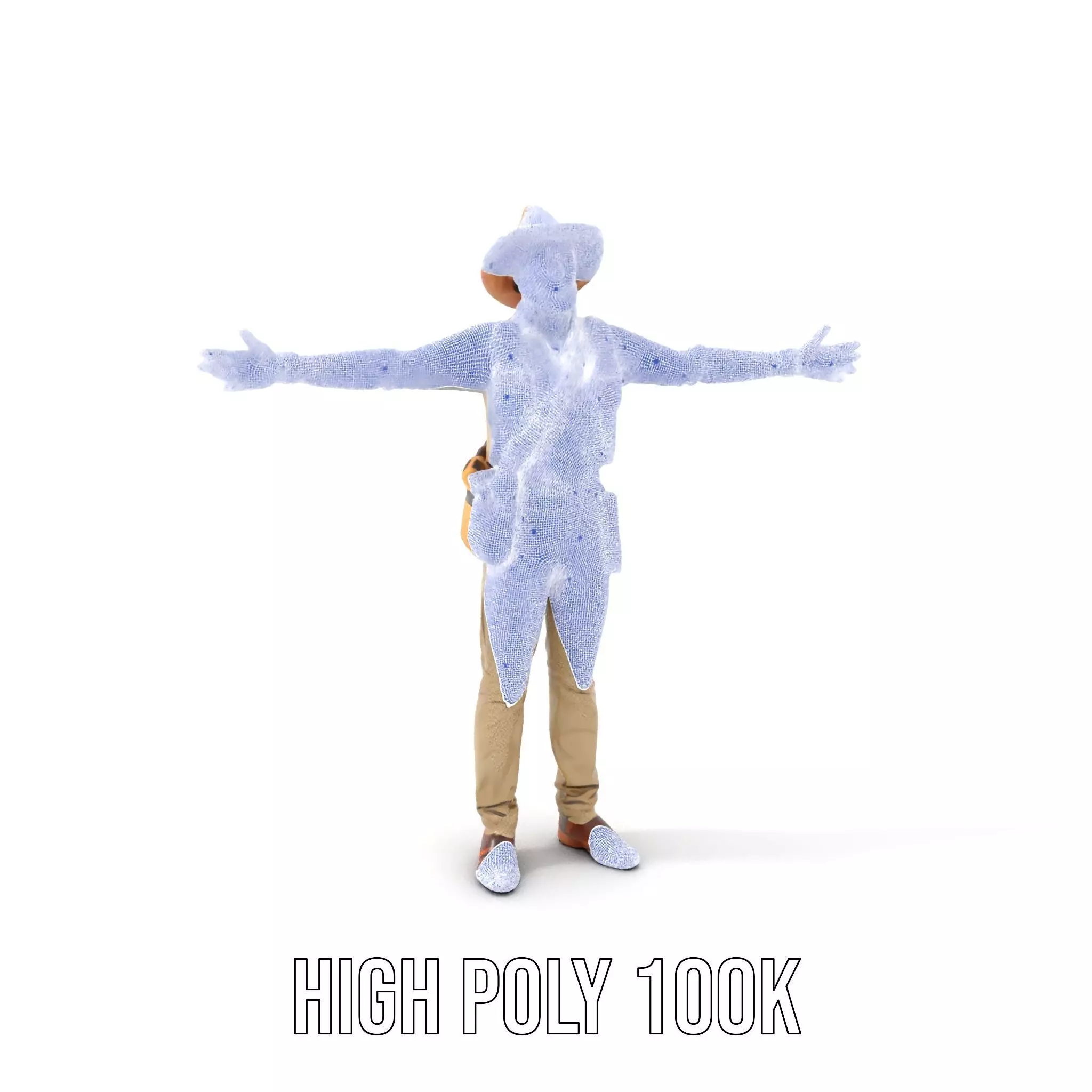 Explorer Outfit model pack Low-poly 3D model_4