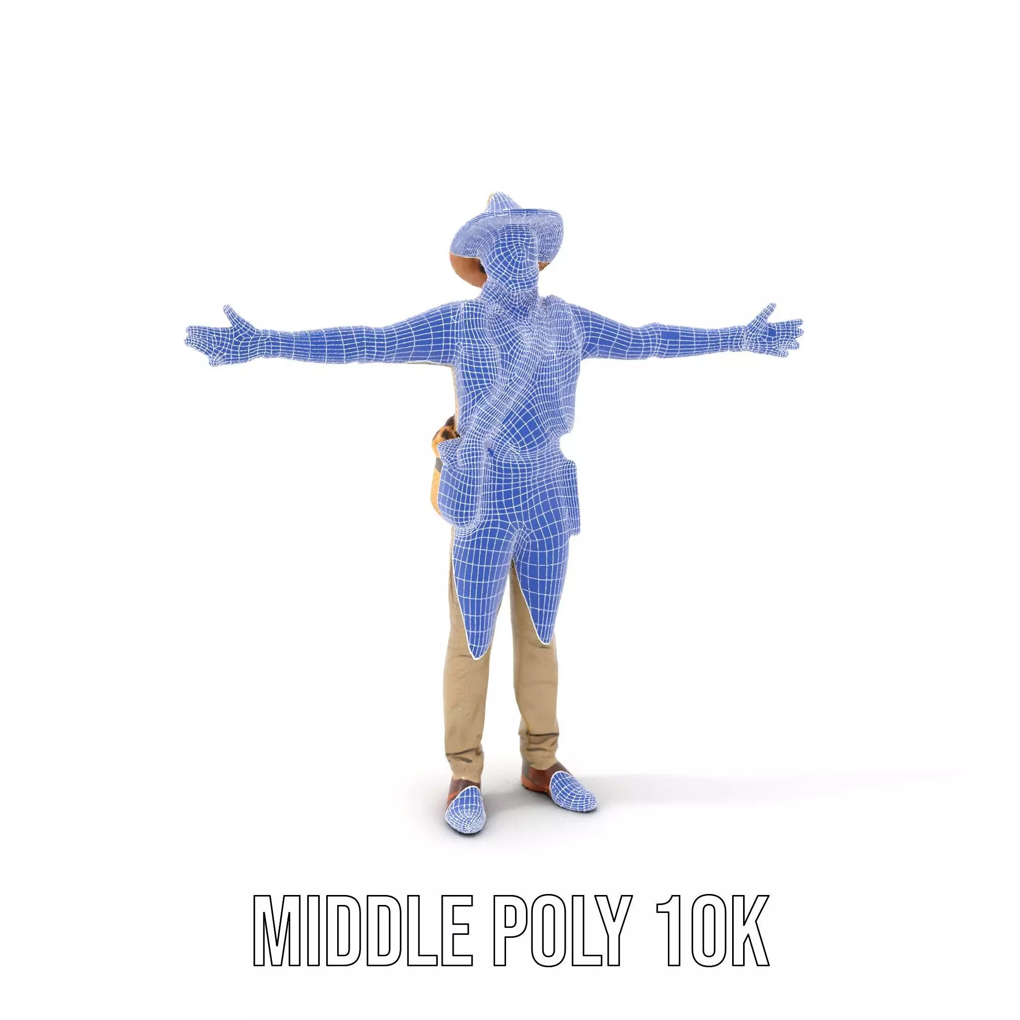 Explorer Outfit model pack Low-poly 3D model_23