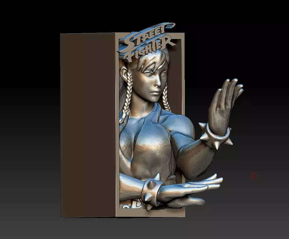 book holder Juri SFV 3D print model_1