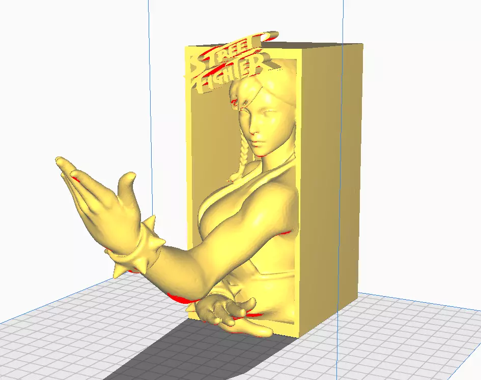 book holder Juri SFV 3D print model_2