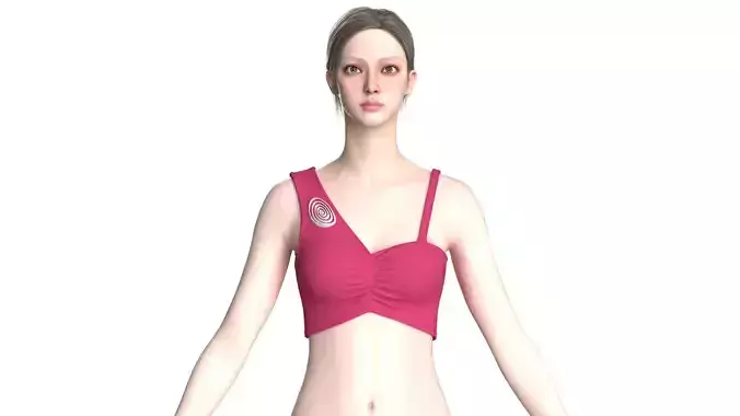 Girls Fashion Bralette Top V3