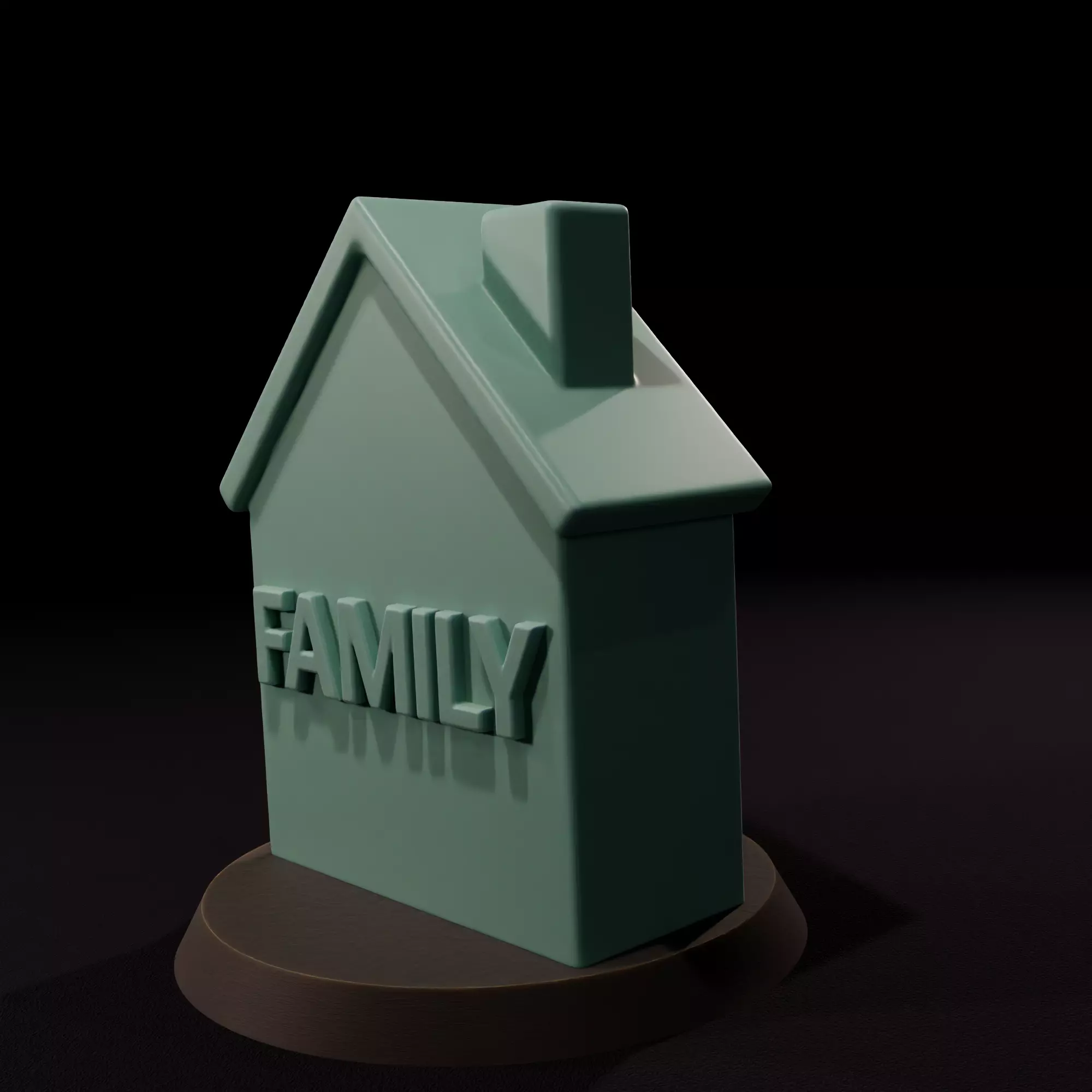 Family STL 3D print model_1