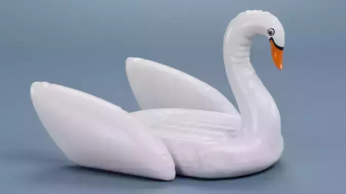 Inflatable Swan Pool Float