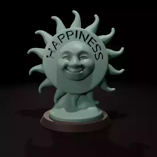 Candle of Happiness STL 3D print model
