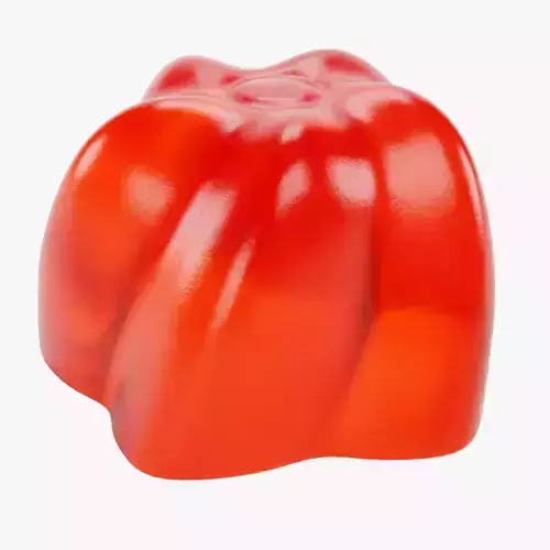 Jelly Dessert V1 Low-poly 3D model 2