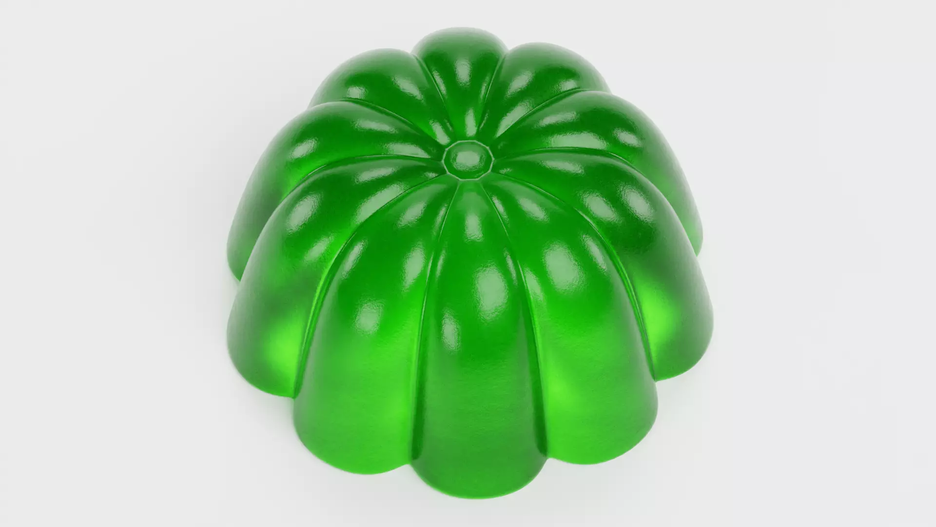Jelly Dessert V2 Low-poly 3D model_4