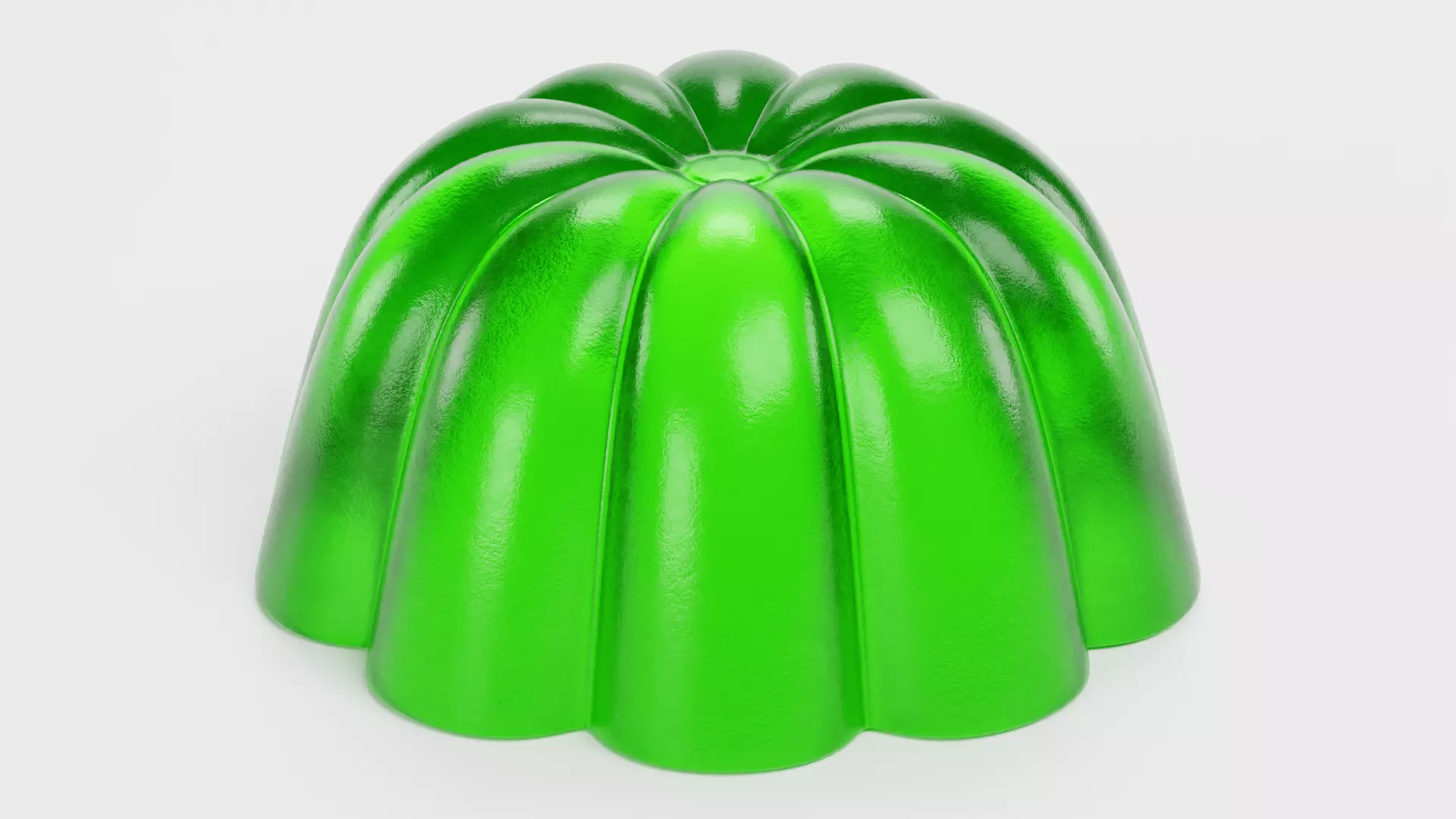 Jelly Dessert V2 Low-poly 3D model_0