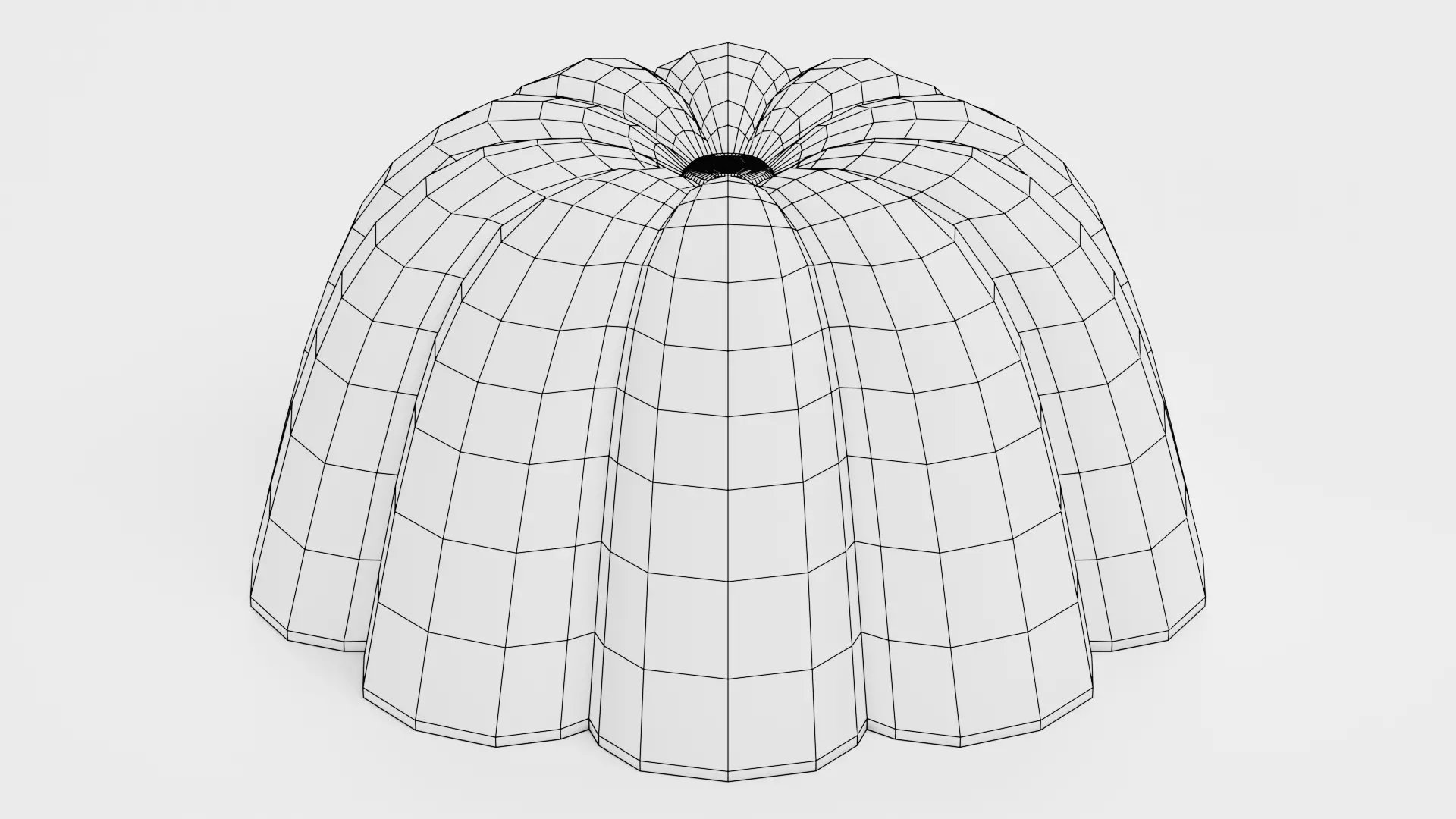 Jelly Dessert V2 Low-poly 3D model_7