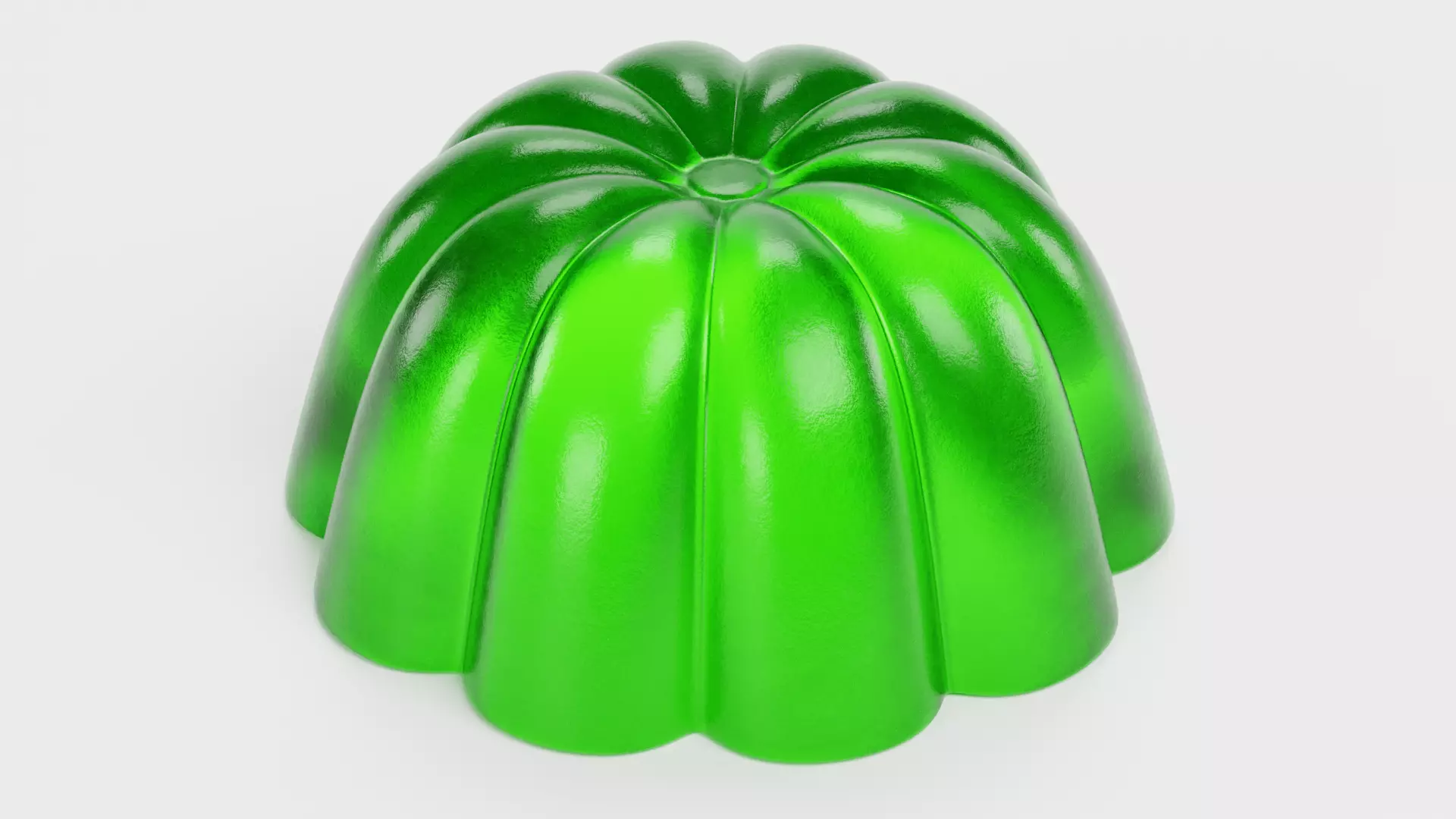 Jelly Dessert V2 Low-poly 3D model_3