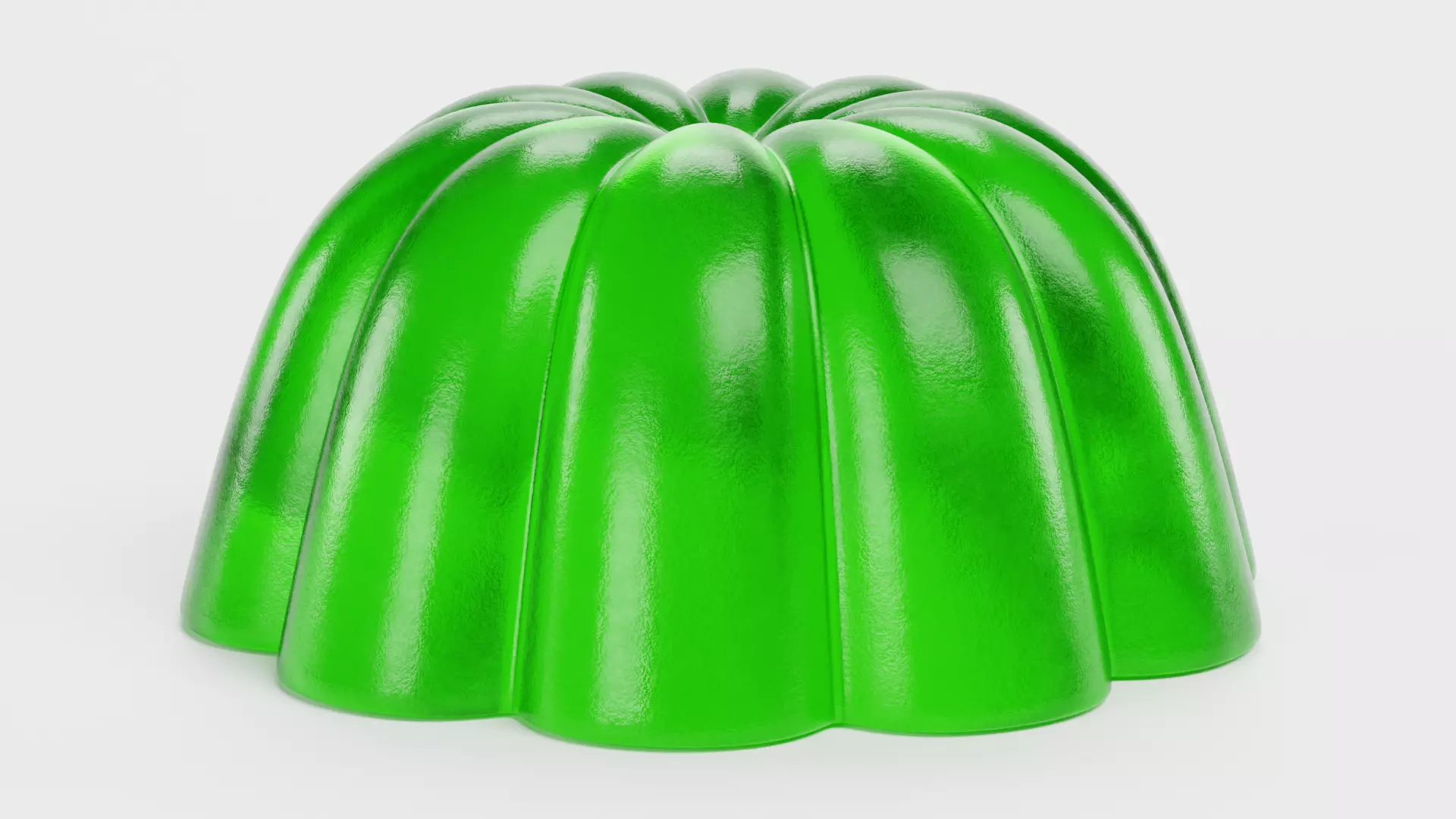 Jelly Dessert V2 Low-poly 3D model_2