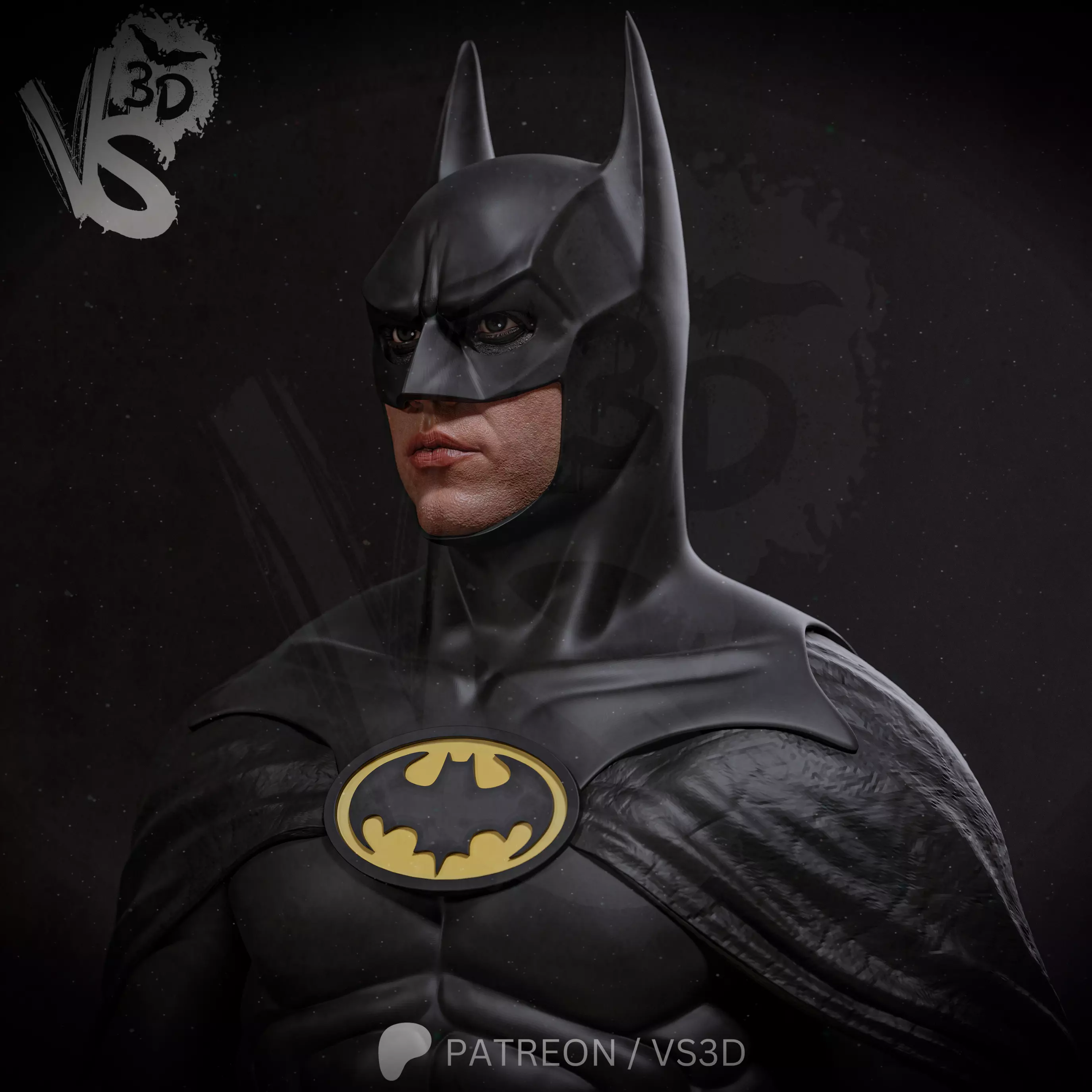 1989 Batman 3D print model_2