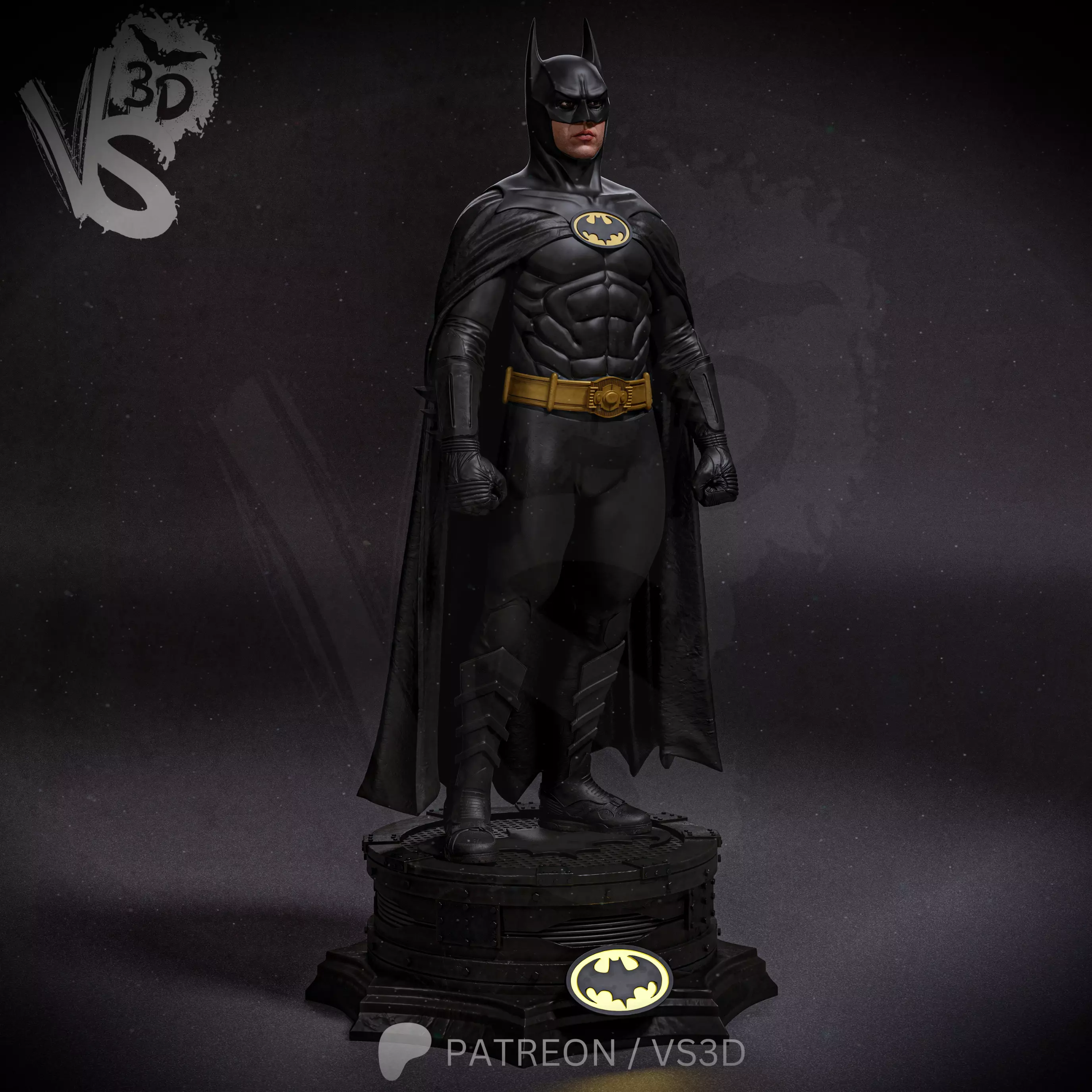 1989 Batman 3D print model_8