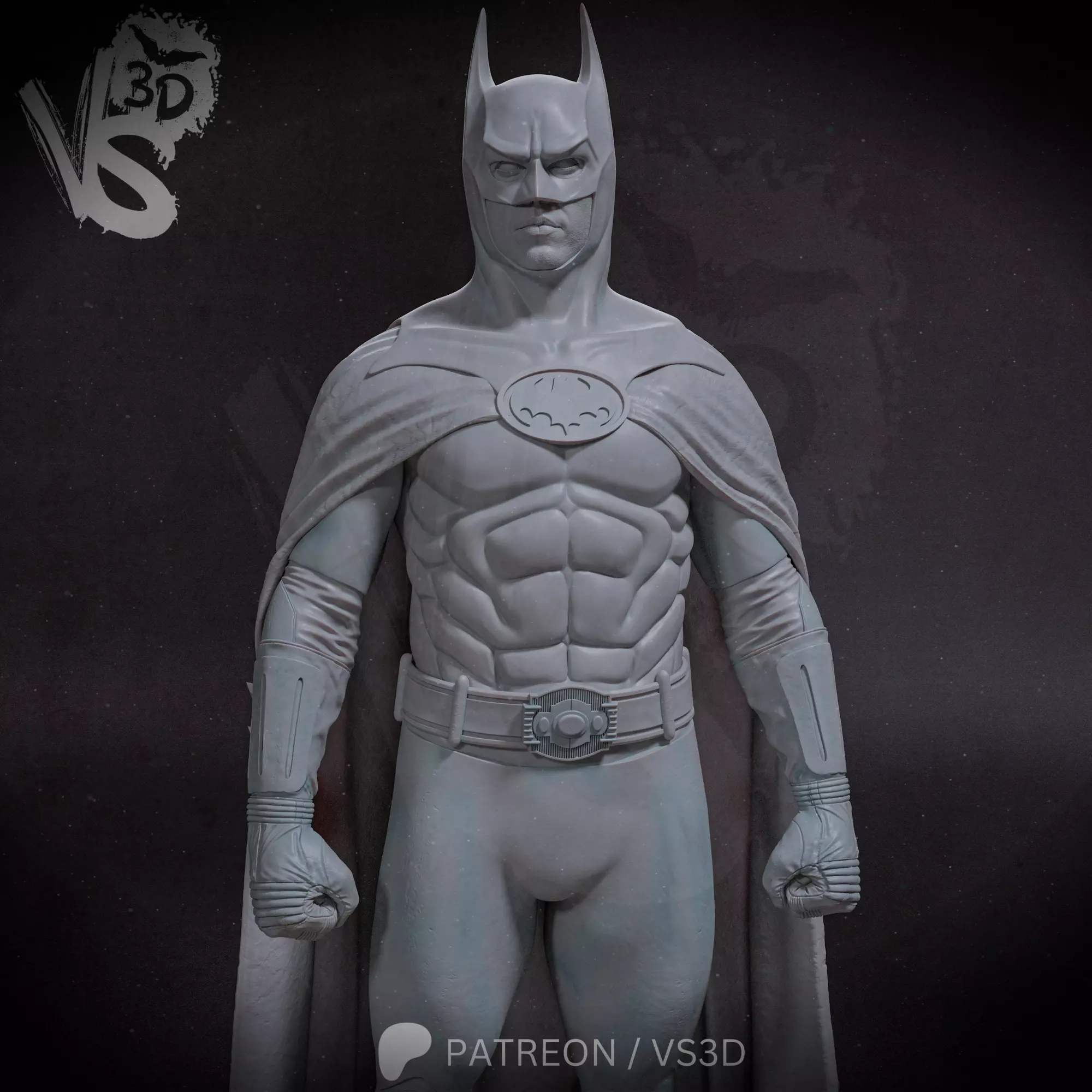 1989 Batman 3D print model_12