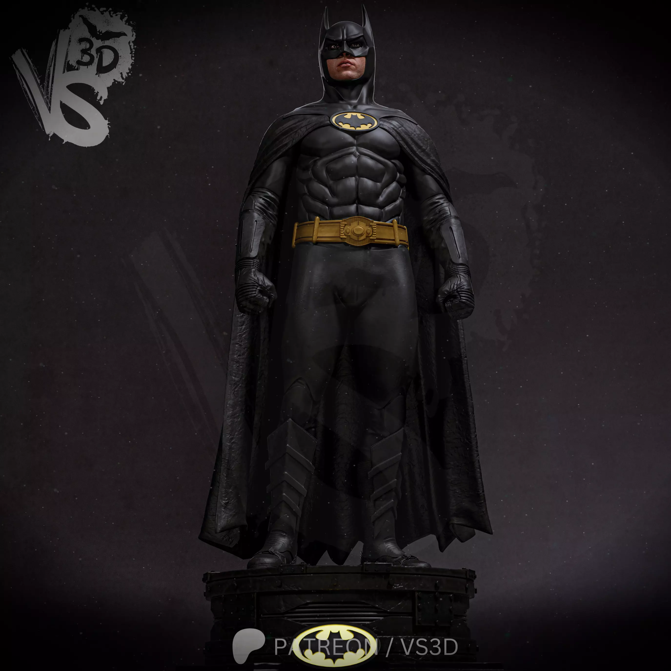 1989 Batman 3D print model_5