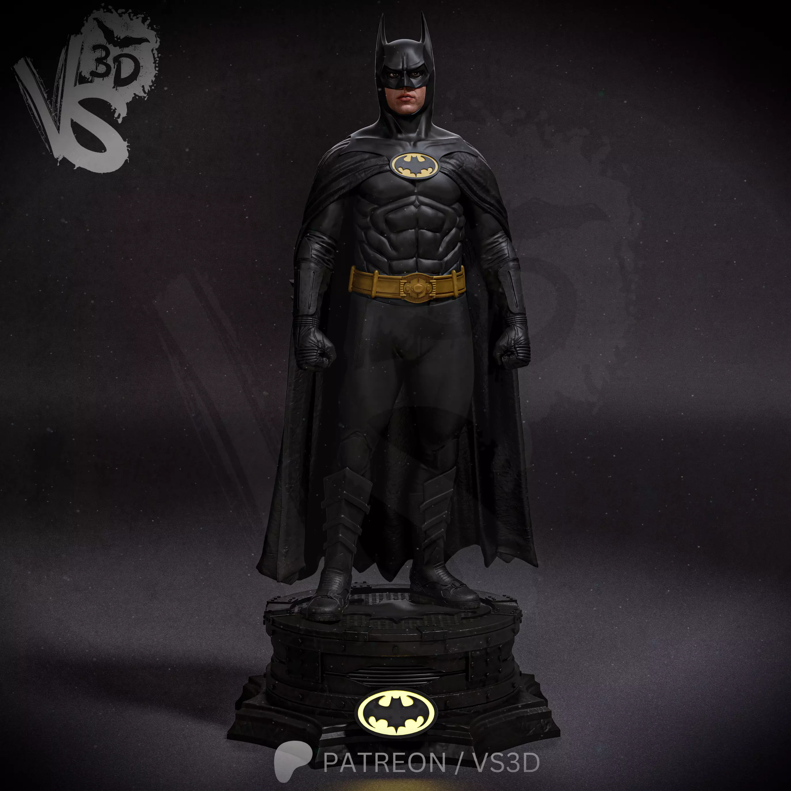 1989 Batman 3D print model_6