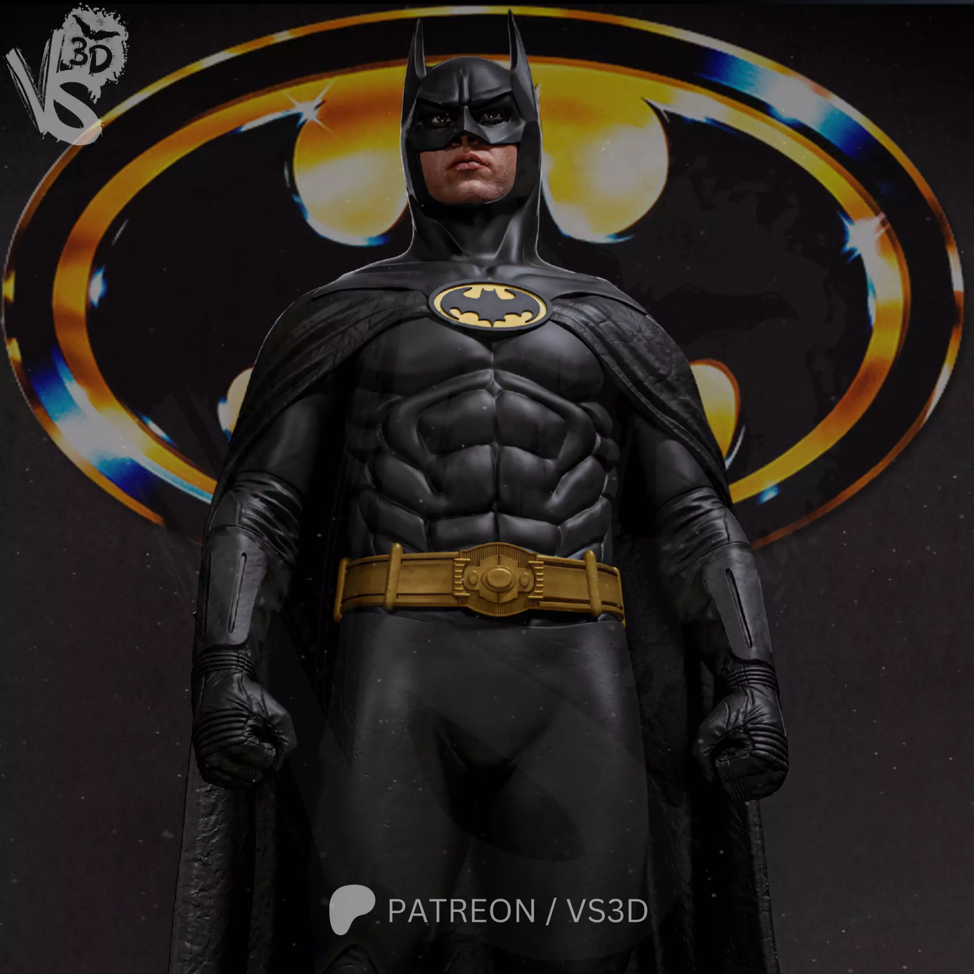 1989 Batman 3D print model_0