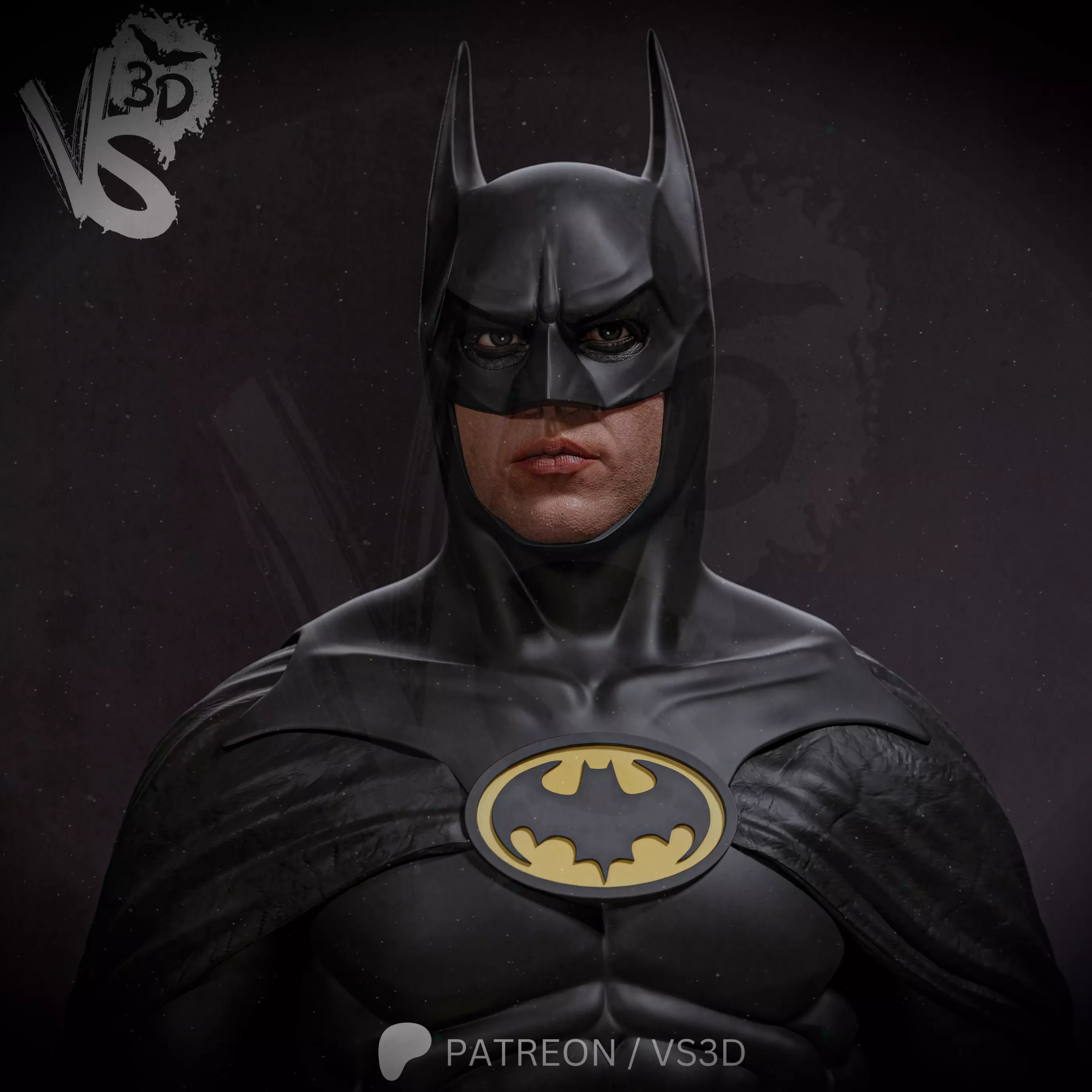 1989 Batman 3D print model_1