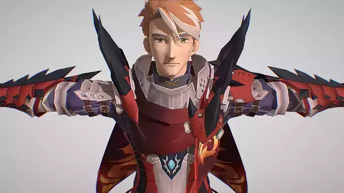 Ryuga - Rathalos Armor Set - Monster Hunter Riders 