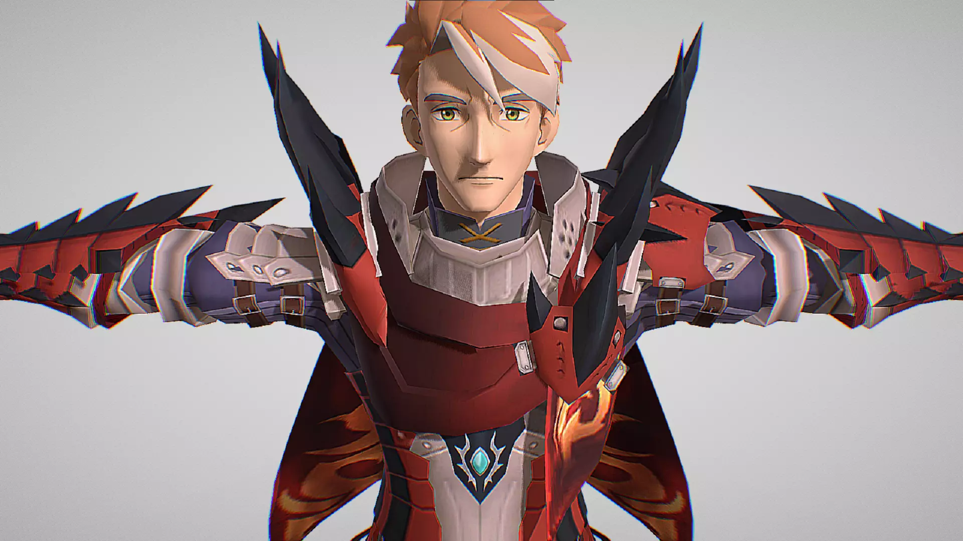 Ryuga - Rathalos Armor Set - Monster Hunter Riders Low-poly 3D model_0