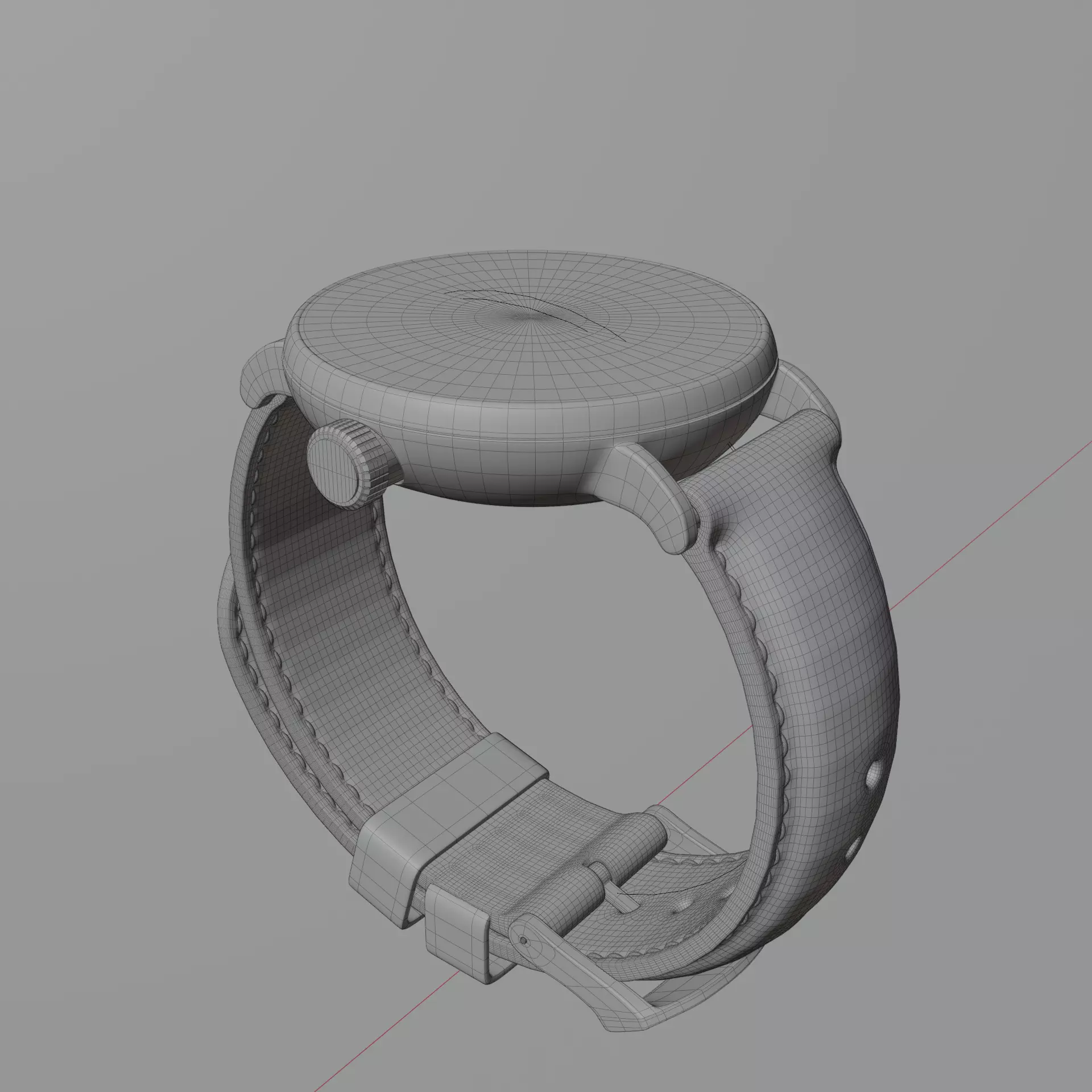 Watch Timex 3D model_1