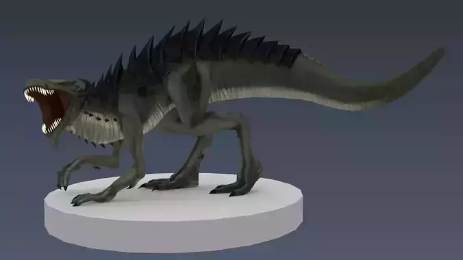 Kardadriezas - Game-ready Fictional Dinosaur