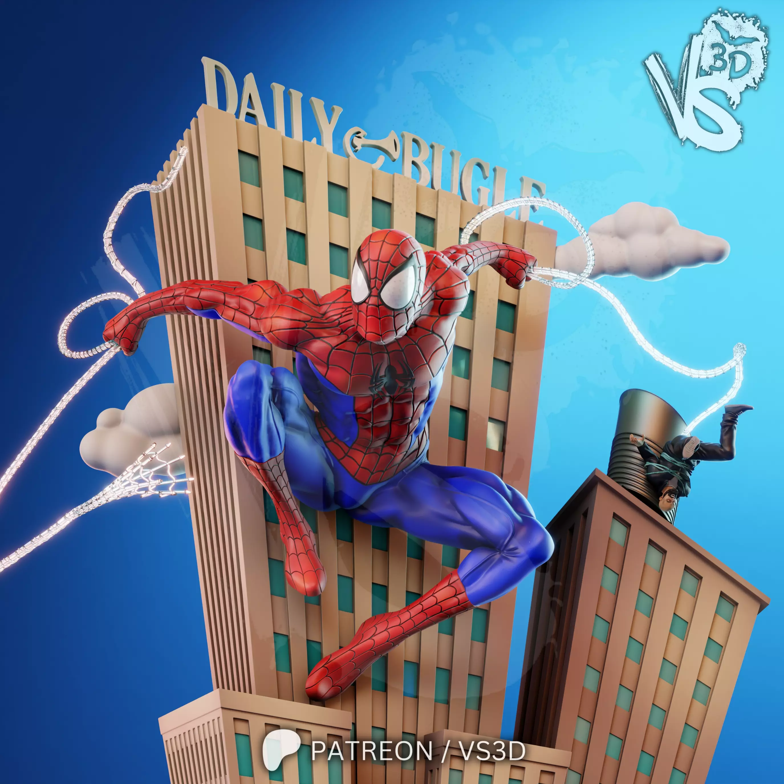 Amazing Web Slinger 3D print model_4