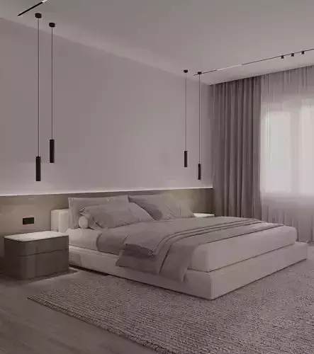 minimalism bedroom 