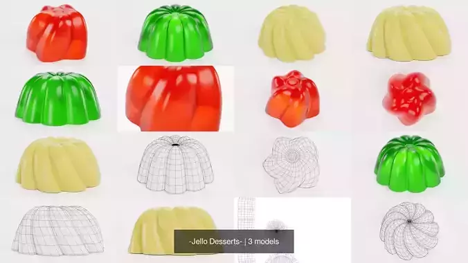 -Jello Desserts-