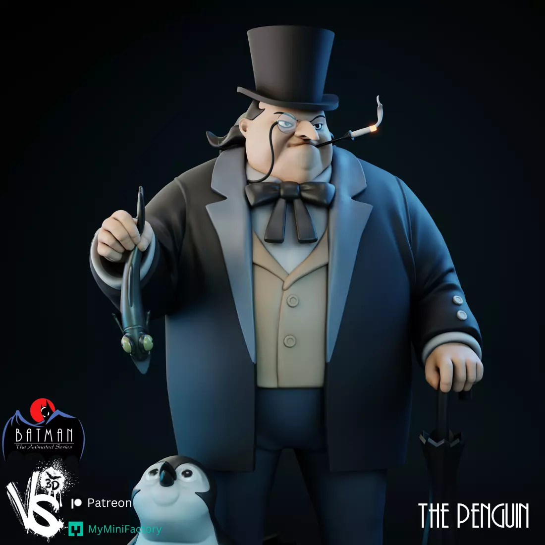 The Penguin TAS 3D print model_2