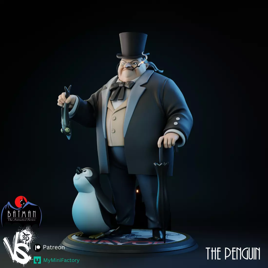 The Penguin TAS 3D print model_3