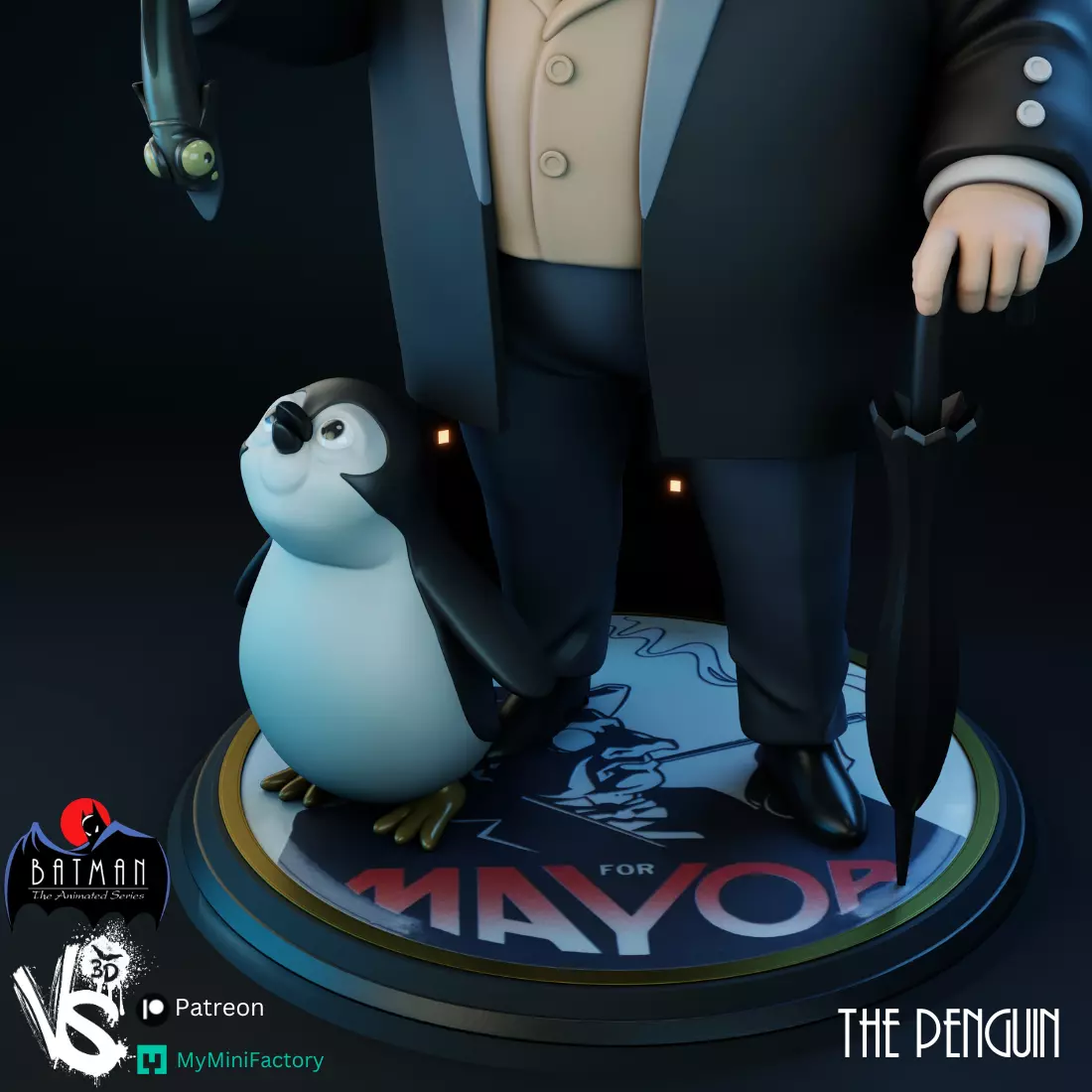 The Penguin TAS 3D print model_9