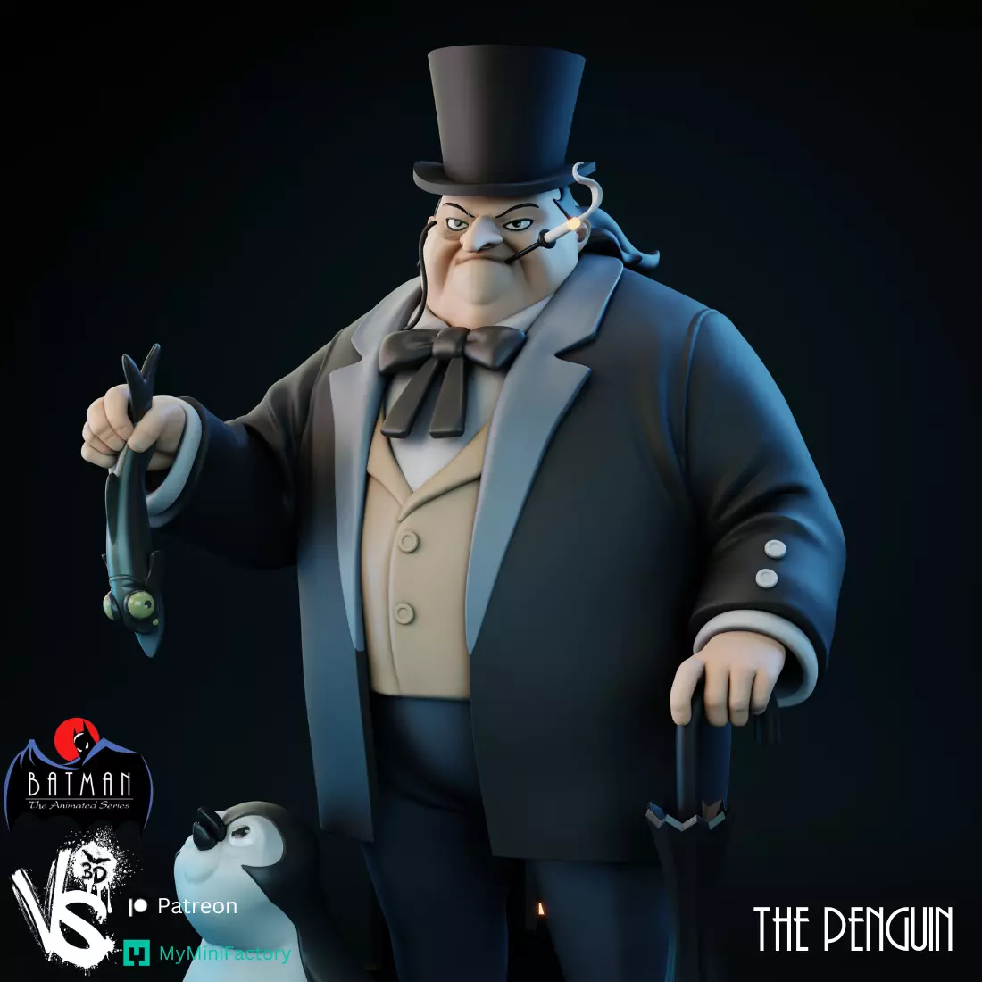 The Penguin TAS 3D print model_1
