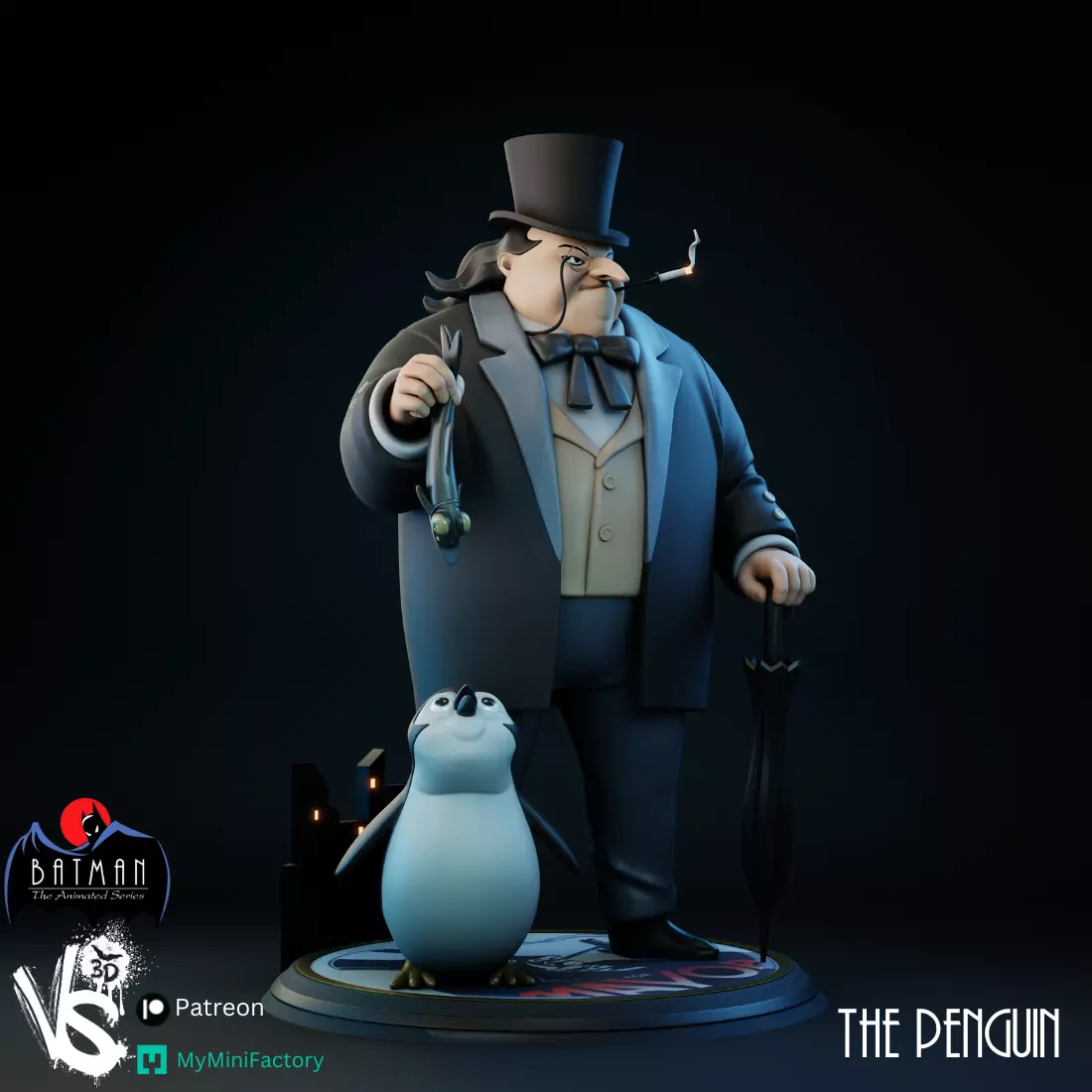 The Penguin TAS 3D print model_5