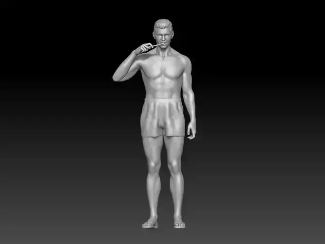 brush your teeth boy 1