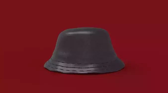 Bucket Hat 3D Model