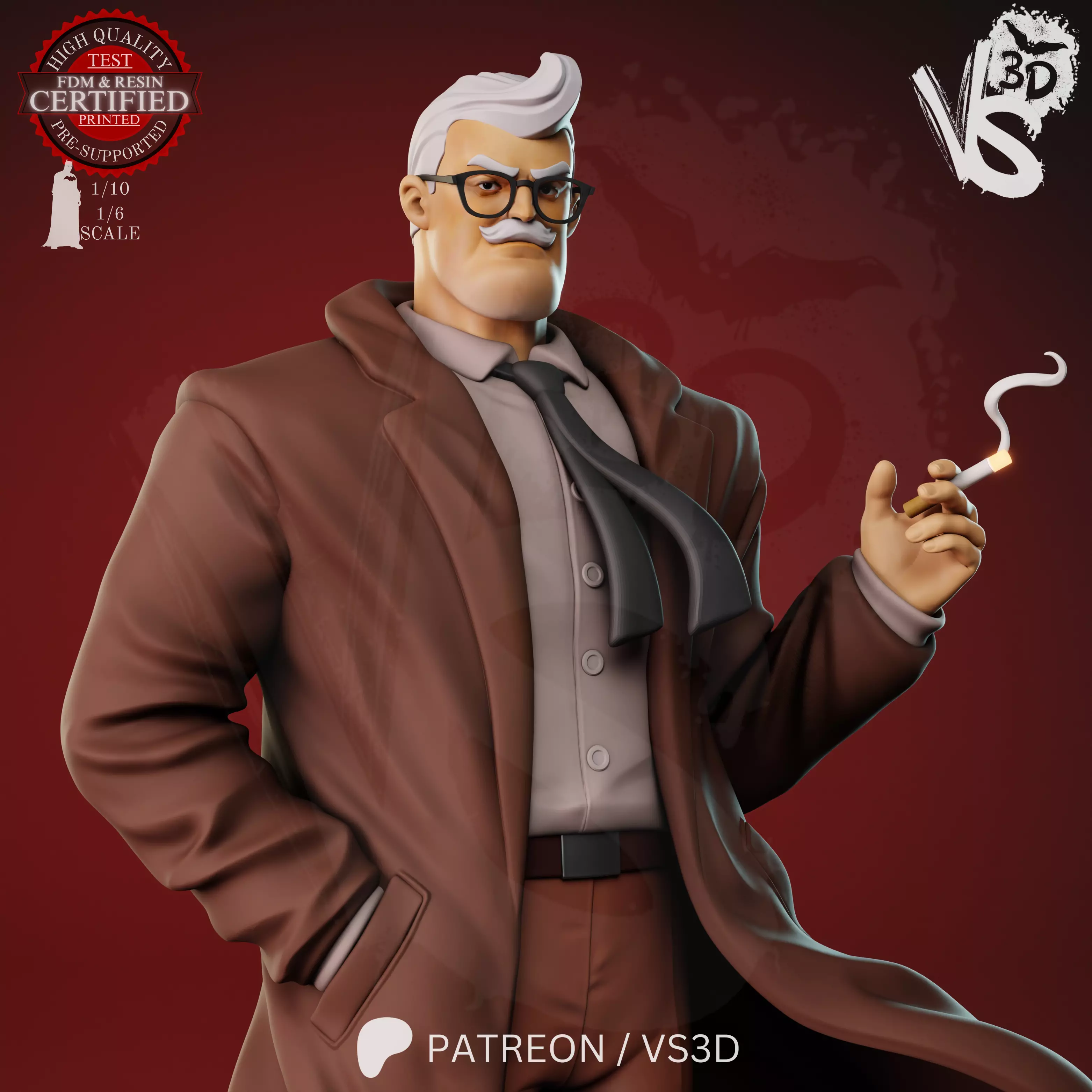 Jim and Barbara-Batgirl 3D print model_15