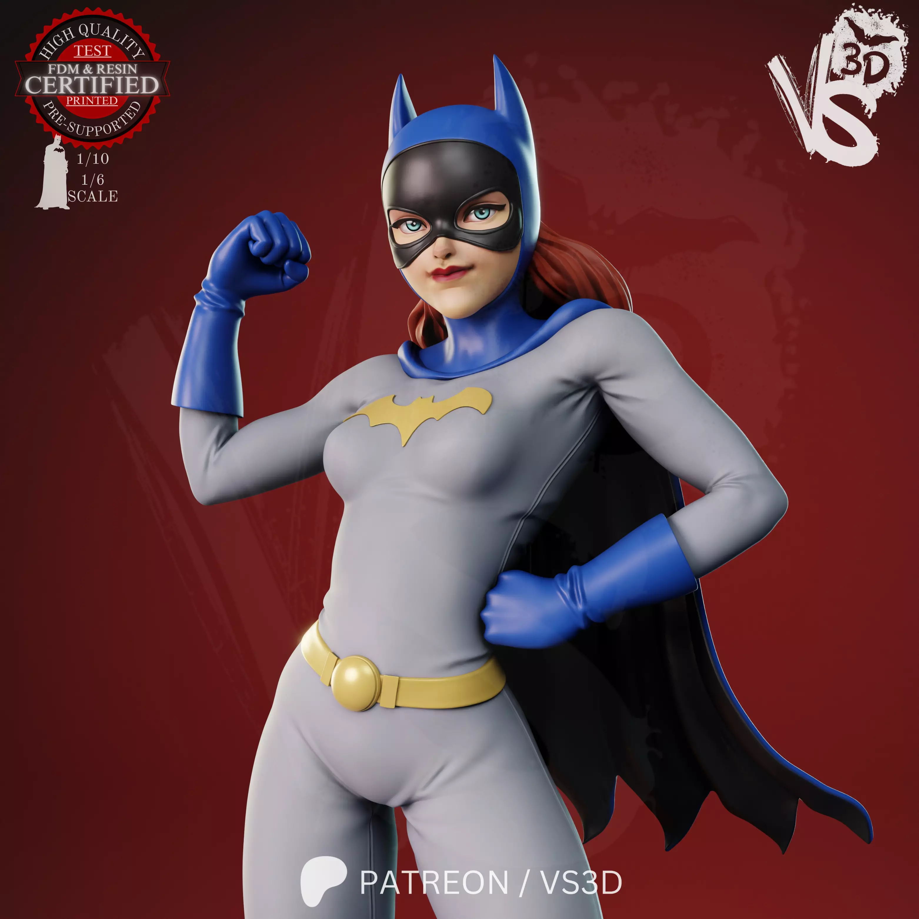 Jim and Barbara-Batgirl 3D print model_16