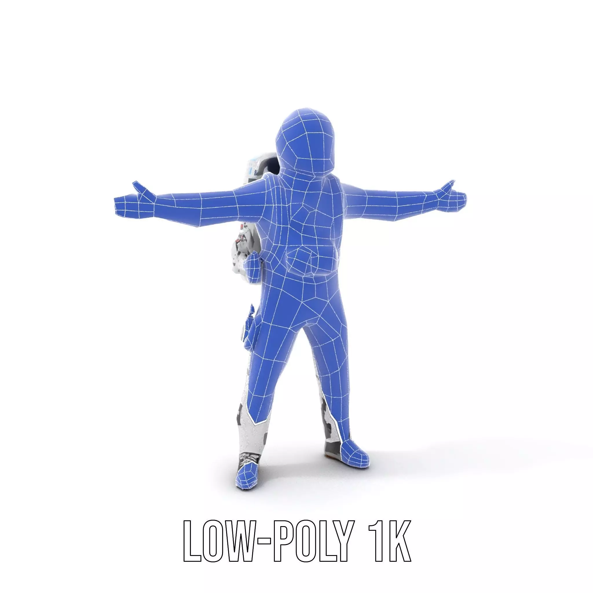 Pristine Astronaut Suit model pack Low-poly 3D model_28
