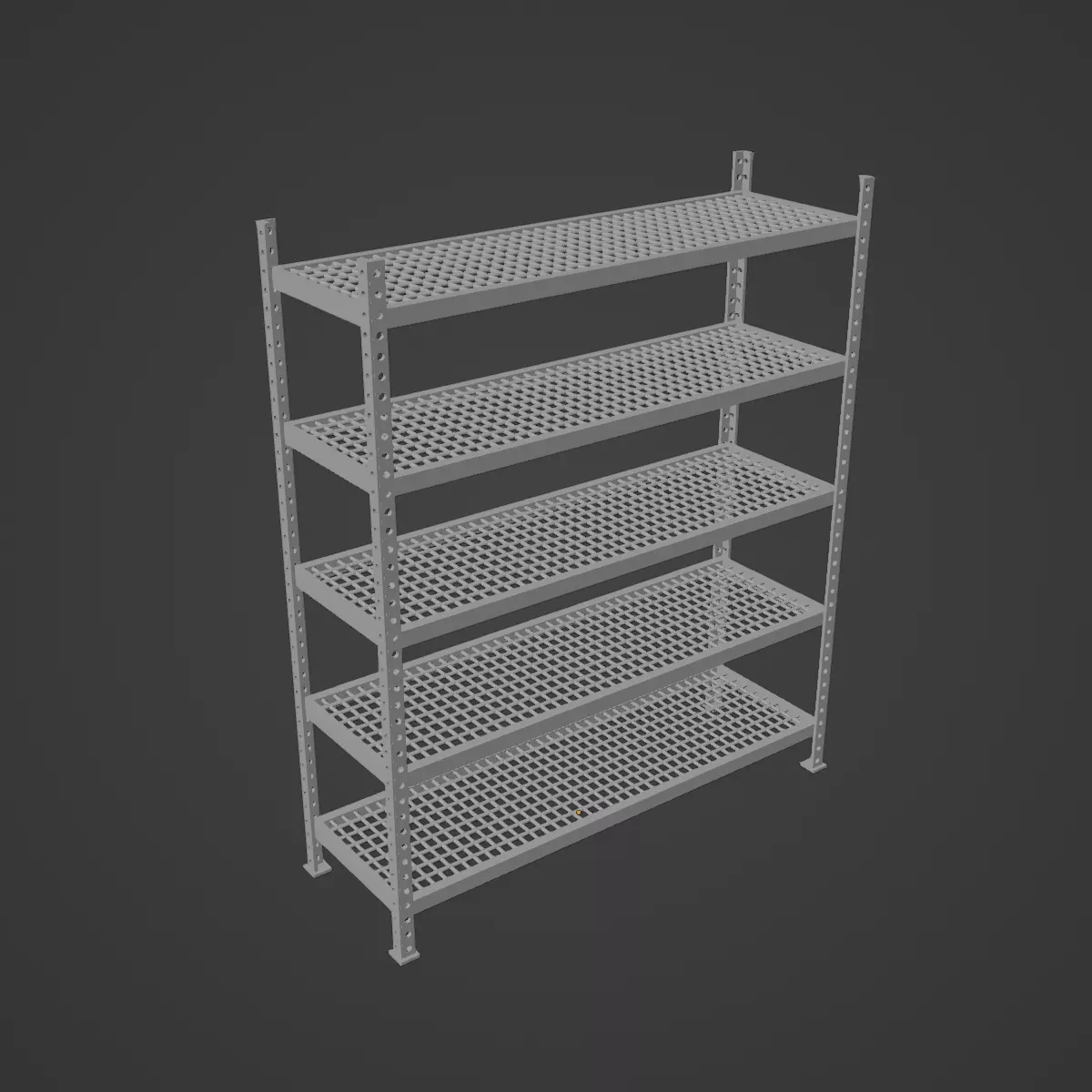 Iron Shelf 06 3D model_9