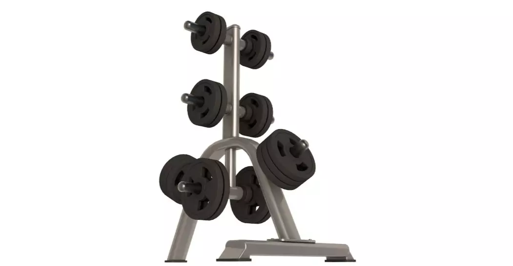 Weight Plates Rack 3D model_1