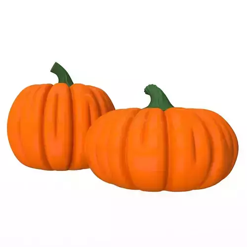 Pumpkin Halloween 02 3D print model