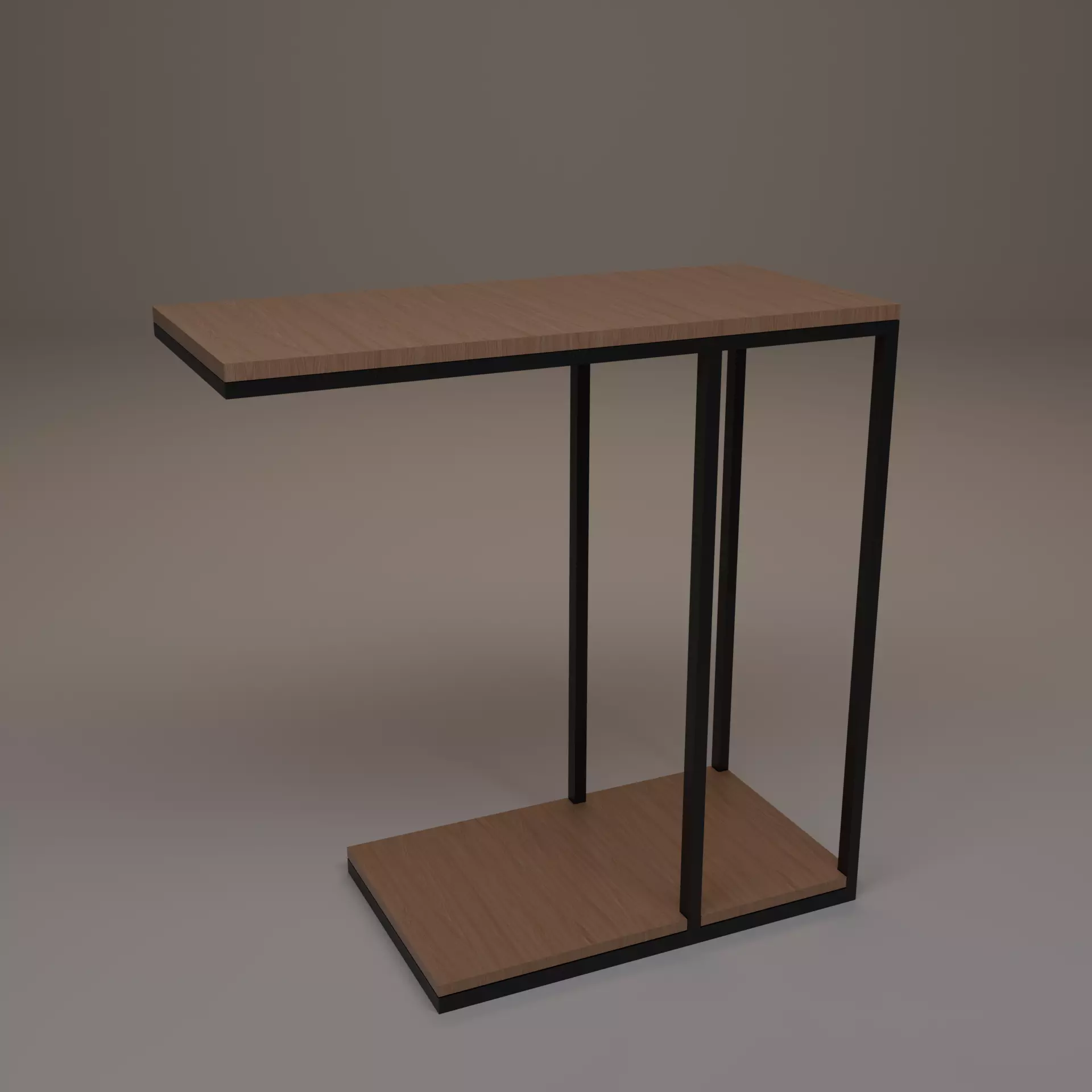 Furniture set Low-poly 3D model_12