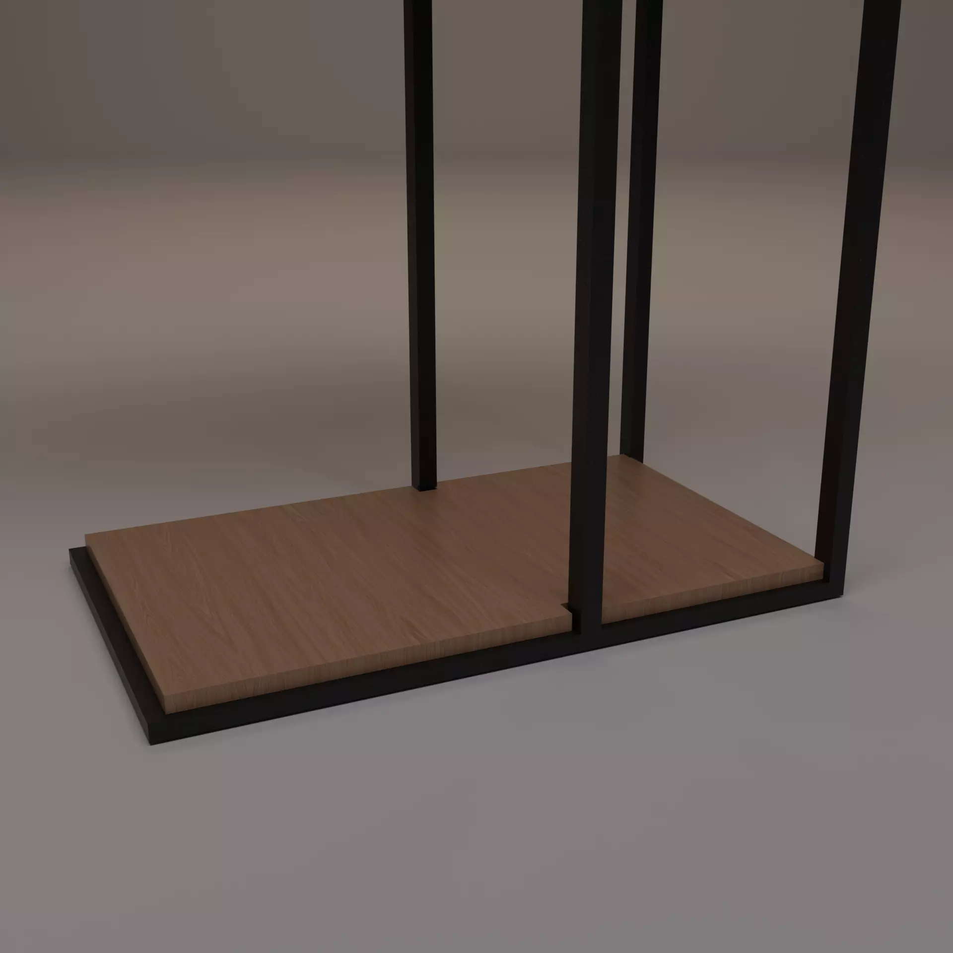 Furniture set Low-poly 3D model_13